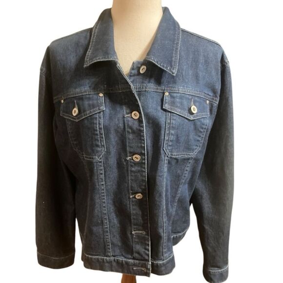 Fresh Produce Blue Denim Jacket - Picture 1 of 7